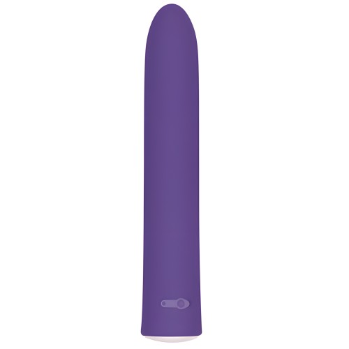 Evolved Rechargeable Slim Vibe 7 Function Waterproof Purple