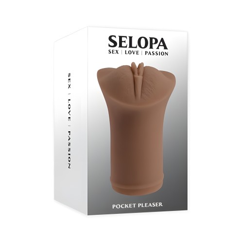 Stroker Selopa Pocket Pleaser - Experiencia Realista