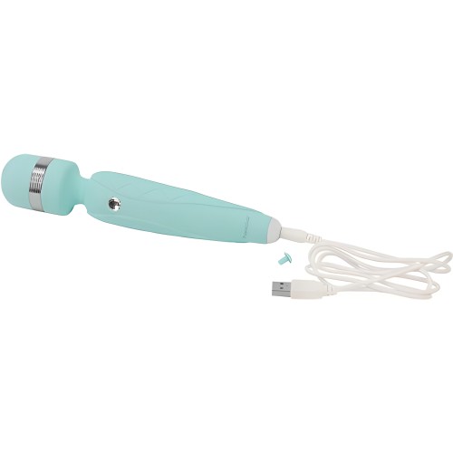 Pillow Talk Cheeky Massager Wand Teal