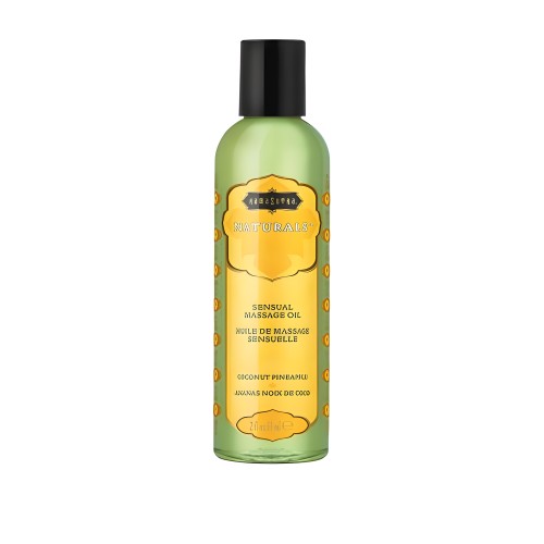 Naturals Massage Oil Coconut Pineapple - Sensual Escape