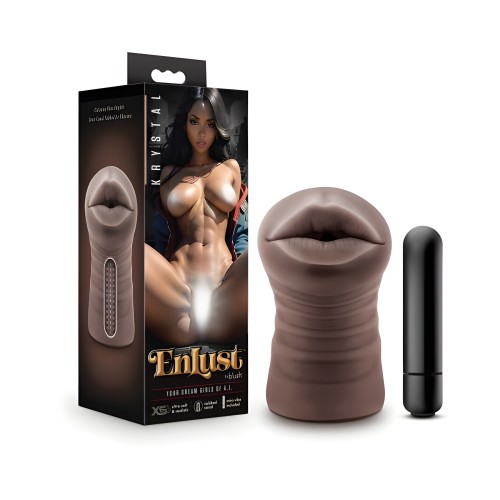 Enlust Krystal Vibrating Stroker