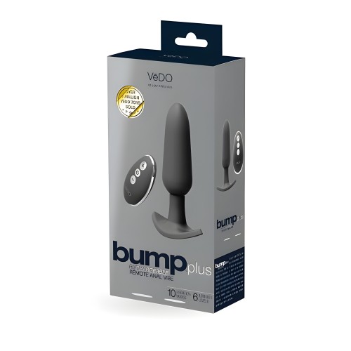 Bump Plus Remote Control Anal Vibe - 10 Vibration Modes