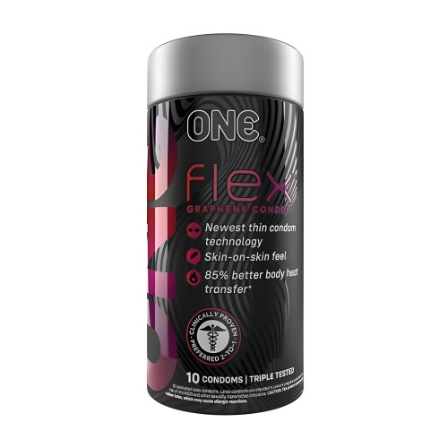 Condomes One Flex Graphene - Pack de 10