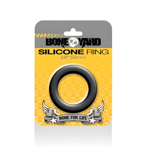 Anillo para Pene de Silicona Boneyard - Negro