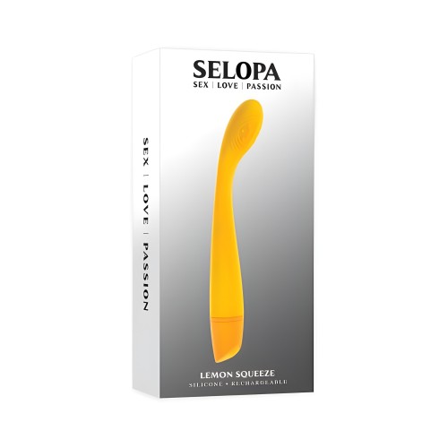 Vibrador Recargable Selopa Lemon Squeeze