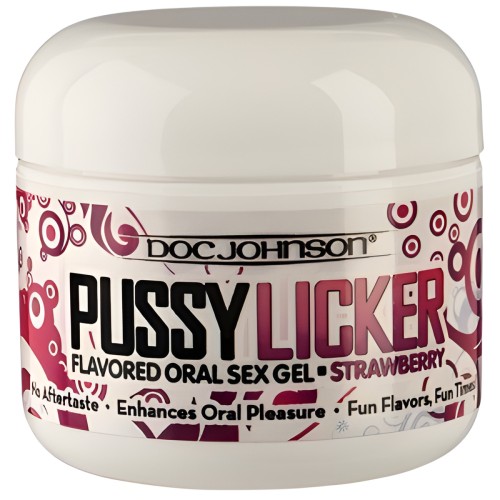 Pussy Licker: Gel de Fresa 2oz