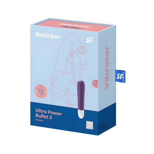 Satisfyer Ultra Power Bullet 2 - Powerful Mini Vibrator