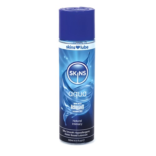 Lubricante a Base de Agua Skins Aqua 4 Oz.
