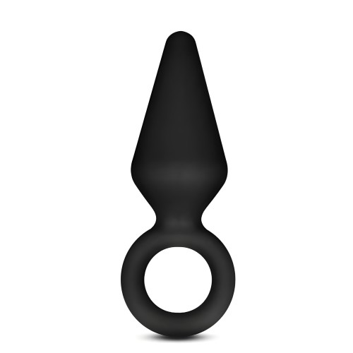 Blush Anal Adventures Loop Plug - Small Black