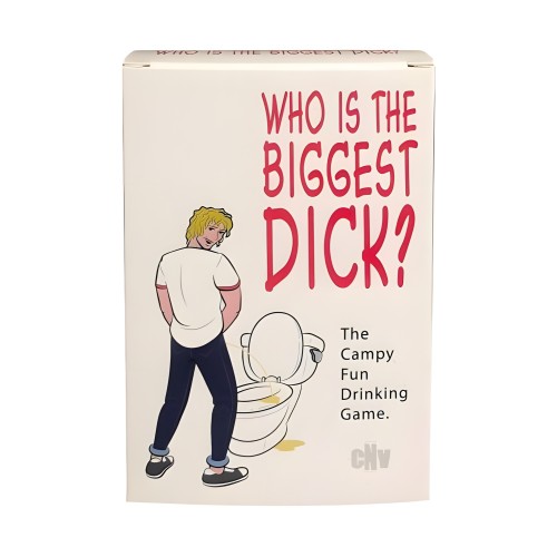 Who's The Biggest Dick? Drinking Game - Fun Party Card Game