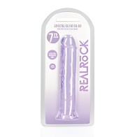 Shots Realrock Crystal Clear Dildo - 7"