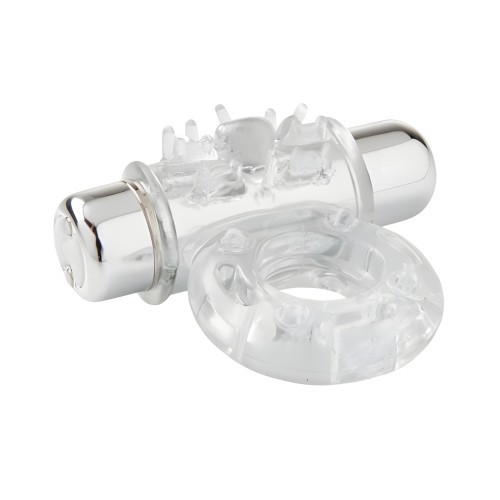 Nu Sensuelle Bullet Ring Cockring 7 Function - Clear