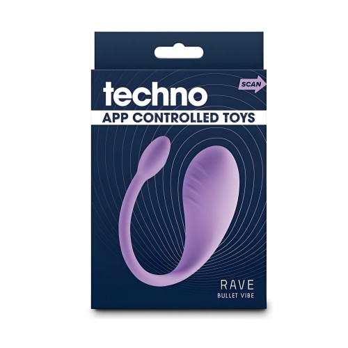 Vibrador de Kegel Controlado por App Techno Rave