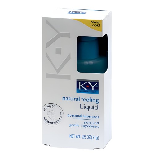 K-Y Natural Feeling Liquid 2.5oz