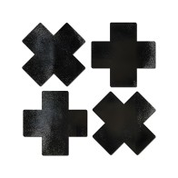 Pastease Petites Liquid Cross Black Pack Of 2 O/S