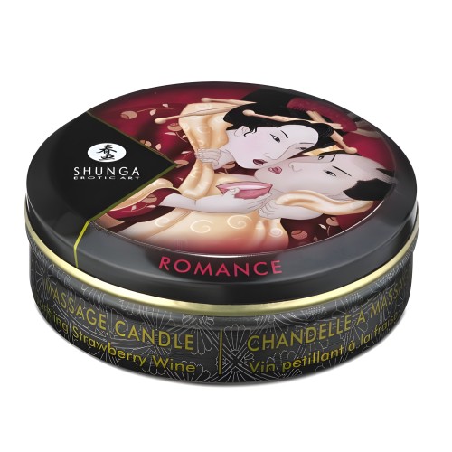 Massage Candle Sparkling Strawberry Wine 1oz.