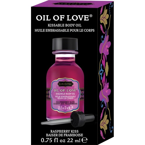 Aceite de Amor Kama Sutra Beso de Frambuesa .75oz