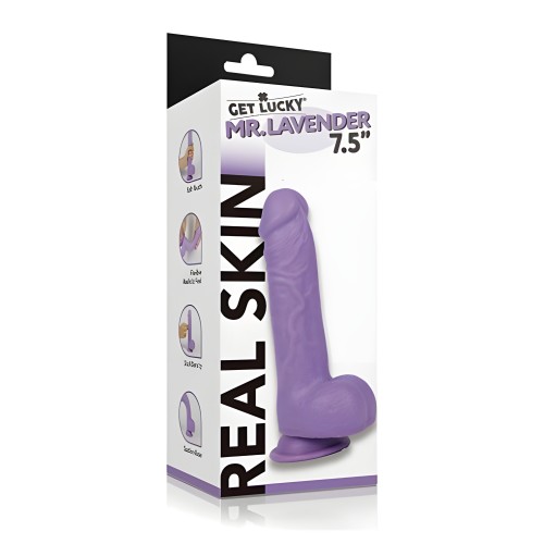 Get Lucky Mr. Lavender Dildo - Doble Capa