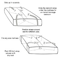 Kit de Restricción para Cama - Experiencia Emocionante