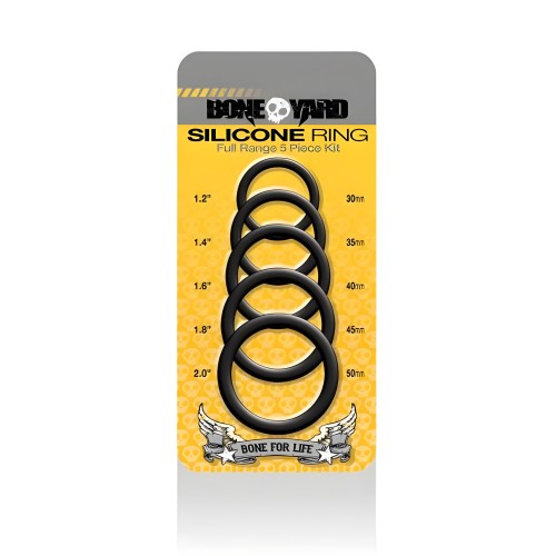 Boneyard Silicone Ring Kit - Black