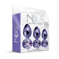 Nixie Metal Plug Trainer Set | Anal Training Kit