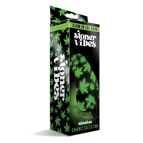 Stoner Vibes Glow In The Dark Blindfold