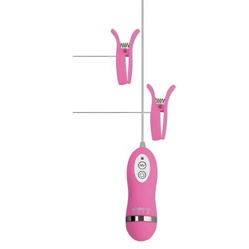 GigaLuv Vibro Clamps with 10 Vibrating Functions in Pink
