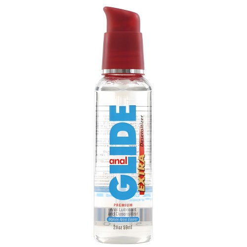 Lubricante Desensibilizante Water Based Body Action Anal Glide Extra 2 Fl Oz