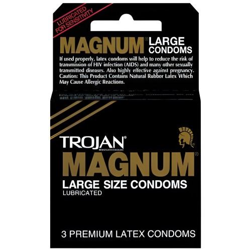 Trojan Magnum Larger Size Condoms