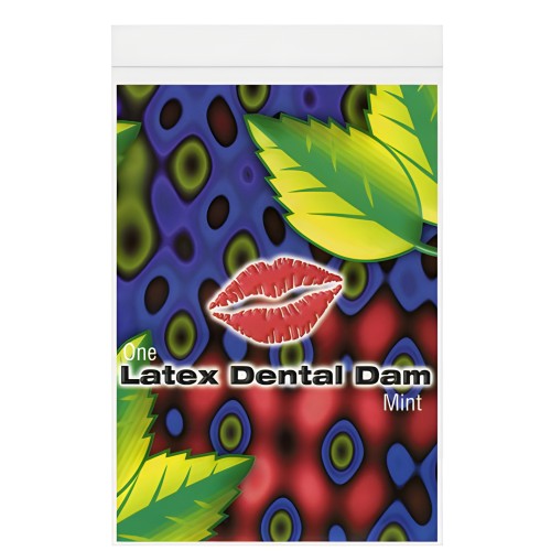 Dique Dental de Latex Menta | Juego Oral Seguro