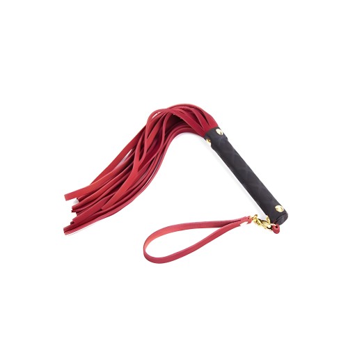 Plesur Mini Leather Flogger - Exciting Play
