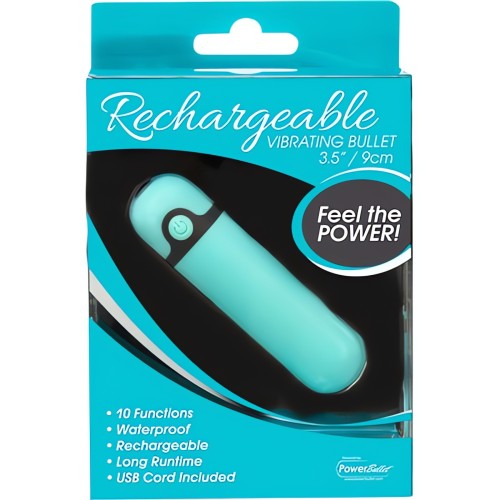 Simple & True Rechargeable Bullet - Teal