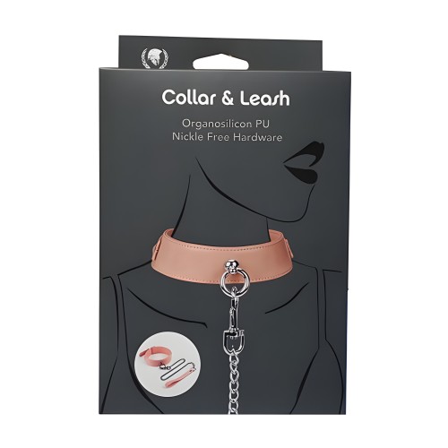 Spartacus Collar y Correa de PU Organo