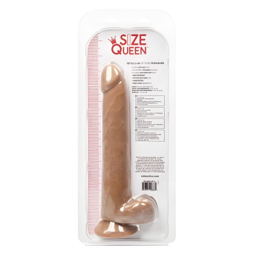 Size Queen 10in Brown - Ultimate Satisfaction