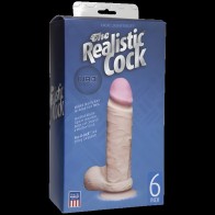 The Realistic Cock 6" - Lifelike Sensation