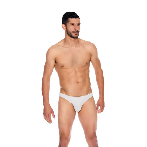 Men's Microfiber Open Back Underwear Grey S/M