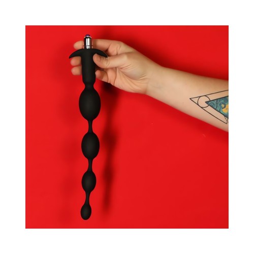 Vibrating Progressive Beads Black