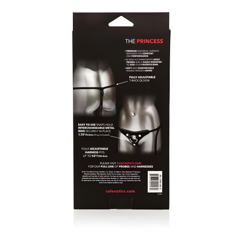 Her Royal Harness Princess Black O/S