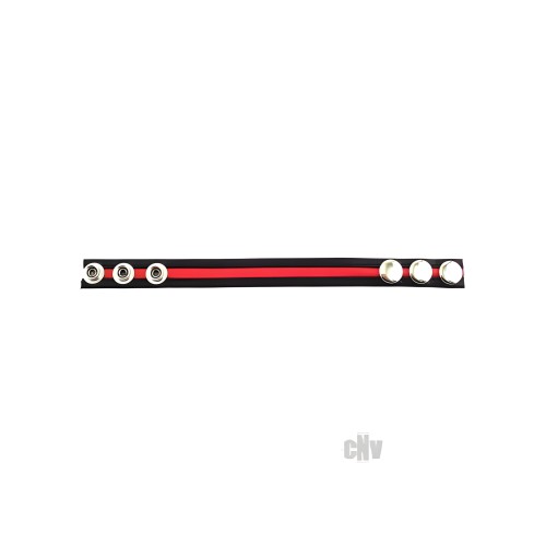 Rouge Strap Cock Negro/Rojo