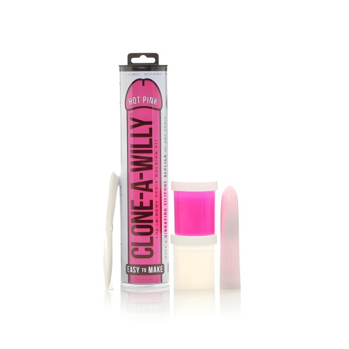 Clone-A-Willy Vibrating Kit - Hot Pink