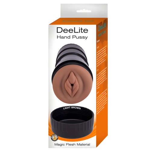Deelite Hand Pussy Light Brown - Realistic Experience
