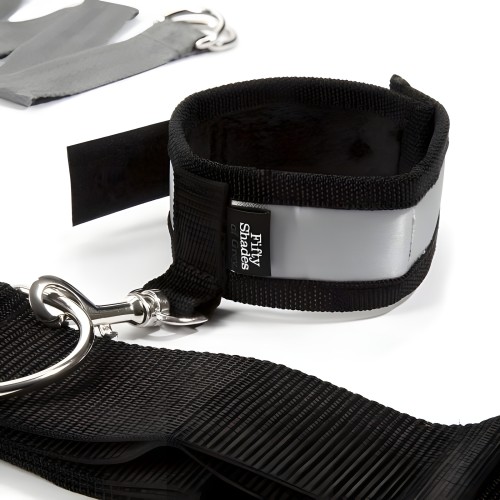 Fifty Shades Keep Still Over The Bed Cross Restraint