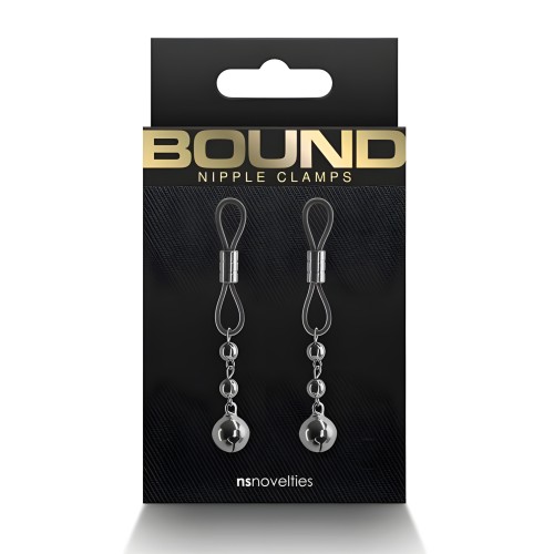 Bound Nipple Clamps D1 Gunmetal