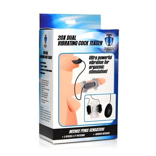 TM 20x Estimulador de Pene Doble Vibrador