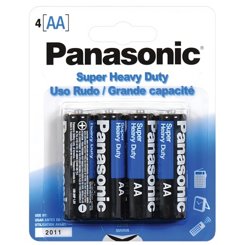 Batería AA Super Heavy Duty Panasonic - Pack de 4