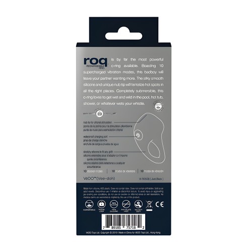 VeDO Roq Rechargeable Ring - Black