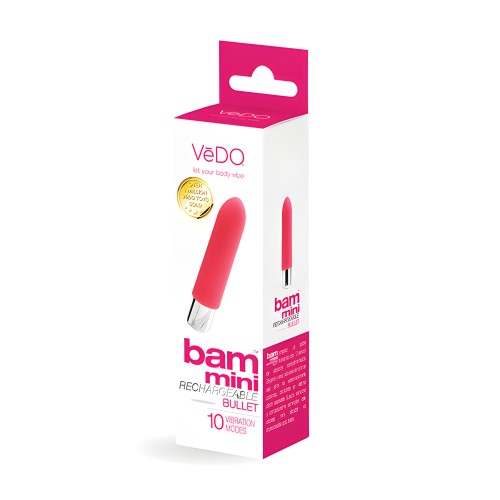 VeDO Bam Mini Rechargeable Bullet Vibe