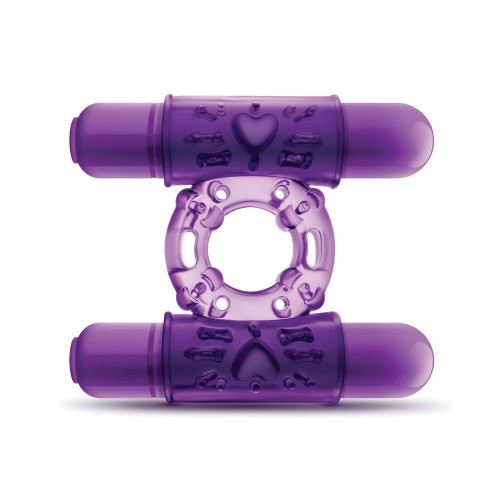 Anillo Vibrador Blush Play With Me - Púrpura