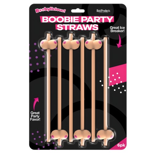 Popotes Booby - Flesh Paquete de 6