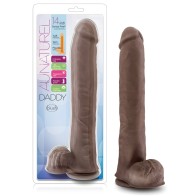 Au Naturel Daddy 14" Dildo - Blush
